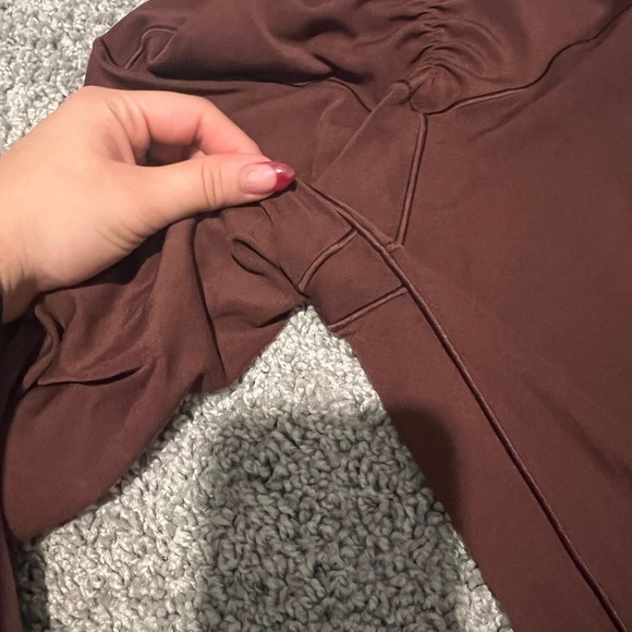 Aerie Chocolate High-Waisted scrunched Leggings - Picture 11 of 12